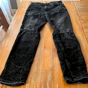 American Eagle ripped jeans